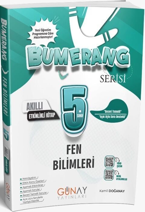 Günay Yayınları 5.Sınıf Bumerang Etkinlikli Fen Bilimleri 2026