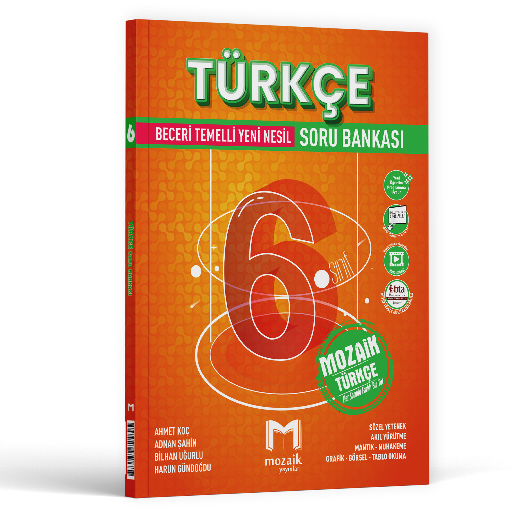 2026 Mozaik Yayınları 6.Sınıf Türkçe Soru Bankası
