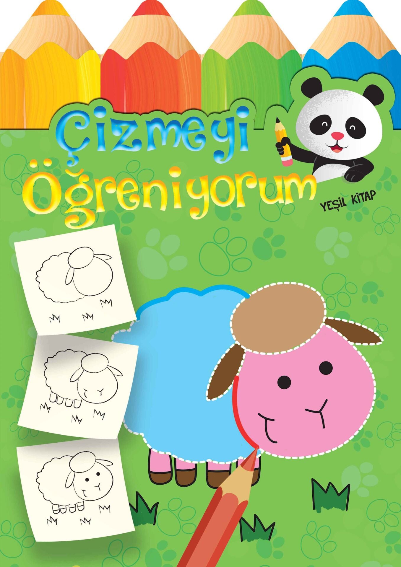 Parıltı Yayıncılık Çizmeyi Öğreniyorum Yeşil Kitap