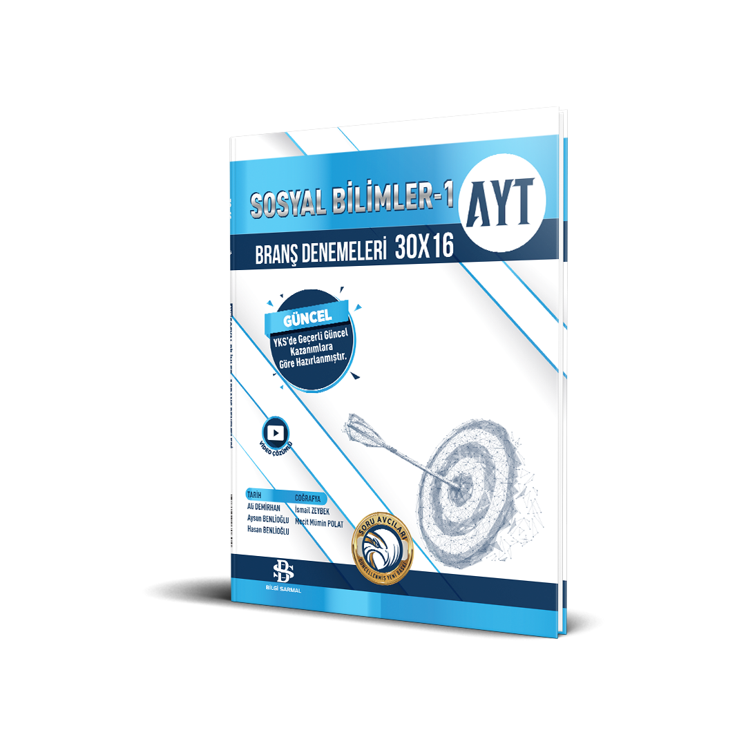 Bilgi Sarmal Ayt Sosyal Bilimler-1 Branş Denemeleri 30x16
