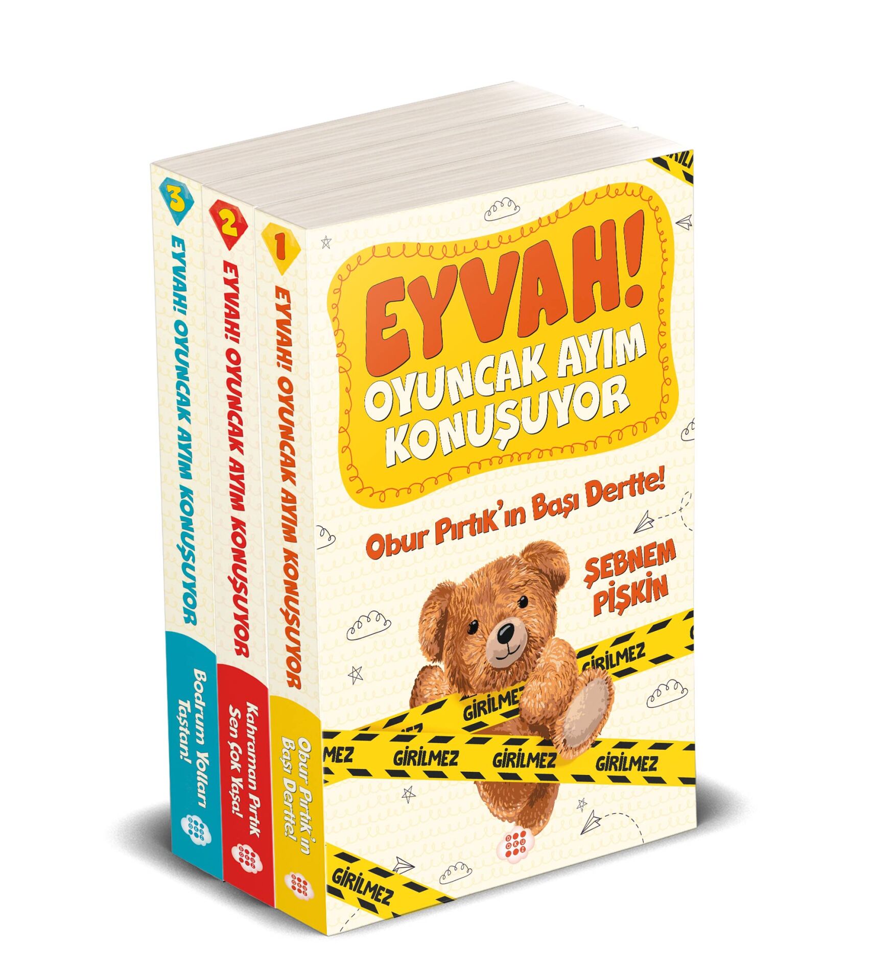 Eyvah! Oyuncak Ayım Konuşuyor (3 Kitap Takım)