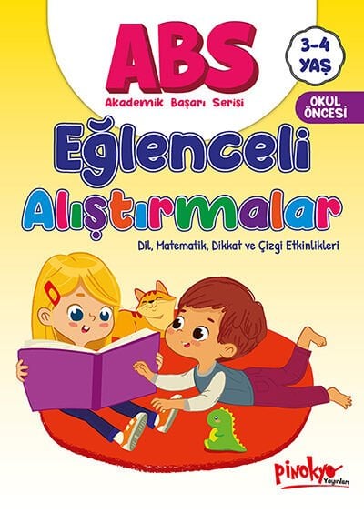 Pinokyo Yayınları Abs Eğlenceli Alıştırmalar 3-4 Yaş