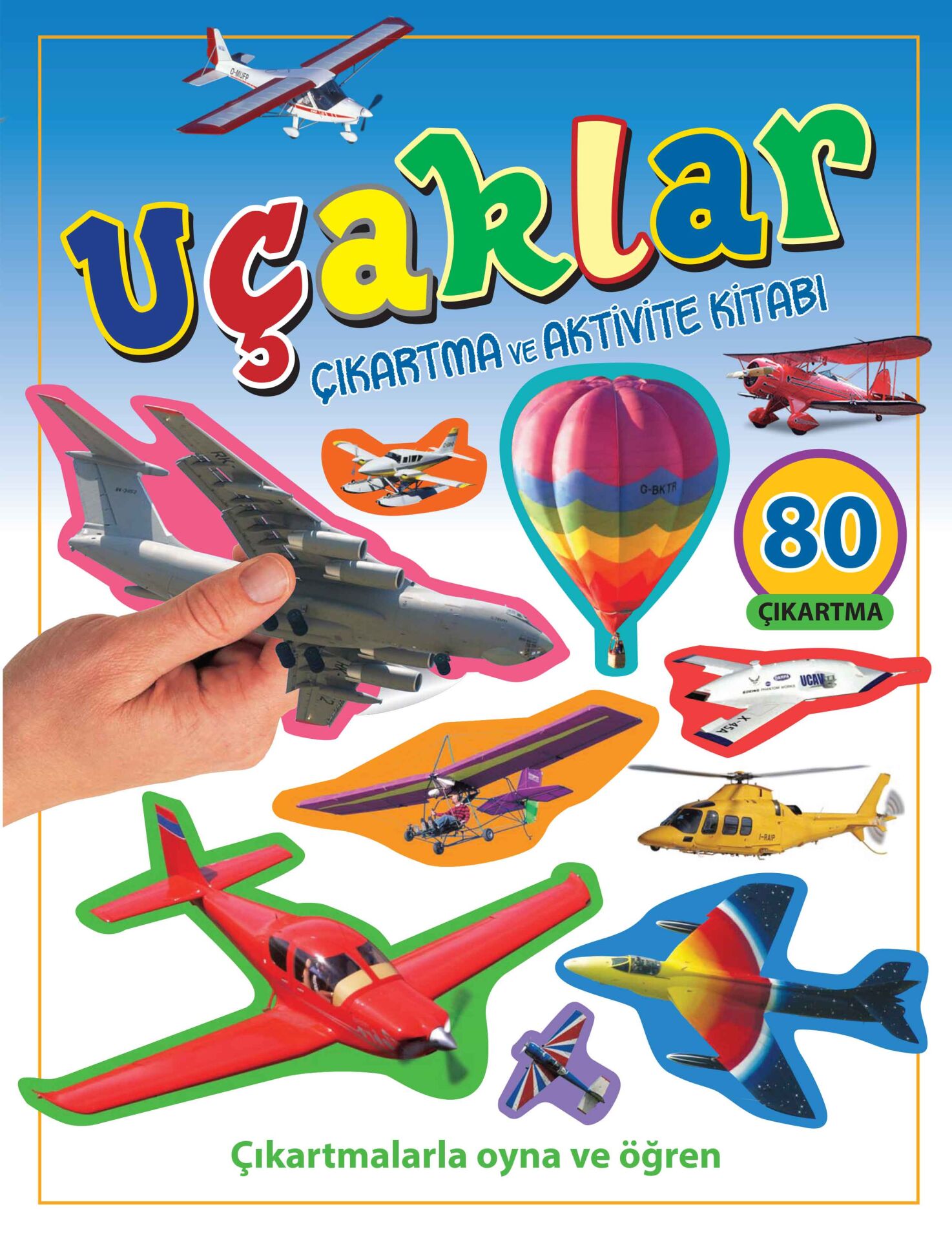 Parıltı Yayıncılık Uçaklar Çıkartma Ve Aktivite Kitabı