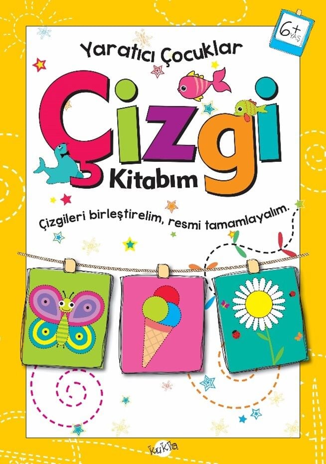 Kukla Çocuk Yaratıcı Çocuklar 6+ Yaş - Çizgi Kitabım