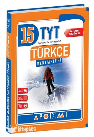 2027 Apotemi Yayınları Tyt Türkçe 15Li Deneme