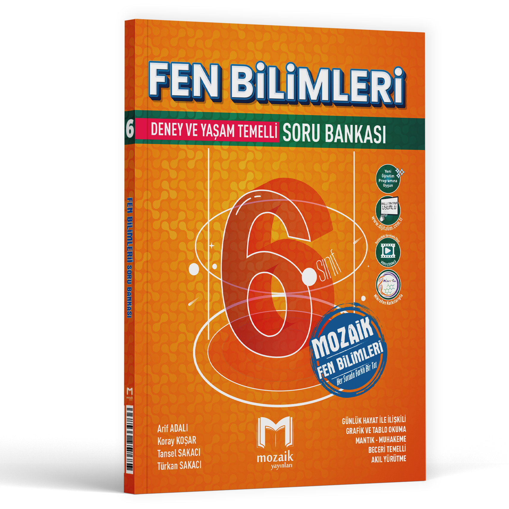 2026 Mozaik Yayınları 6.Sınıf Fen Bilimleri Soru Bankası