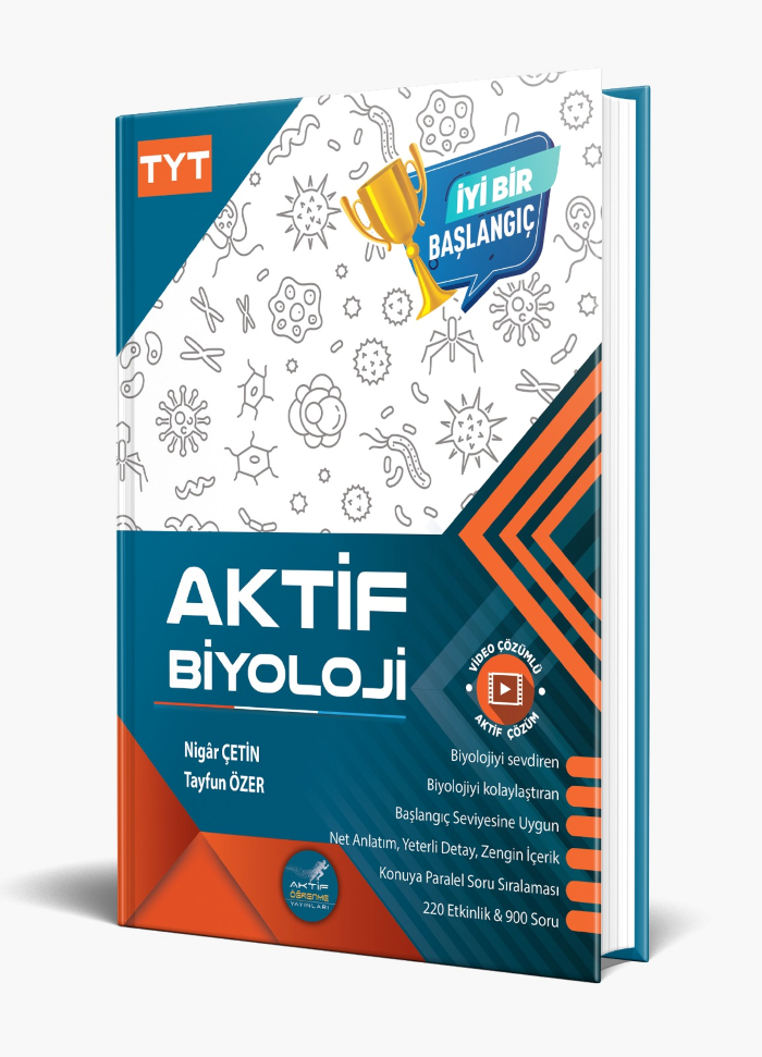 2027 Aktif Öğrenme Yayınları Tyt Biyoloji Soru Bankası