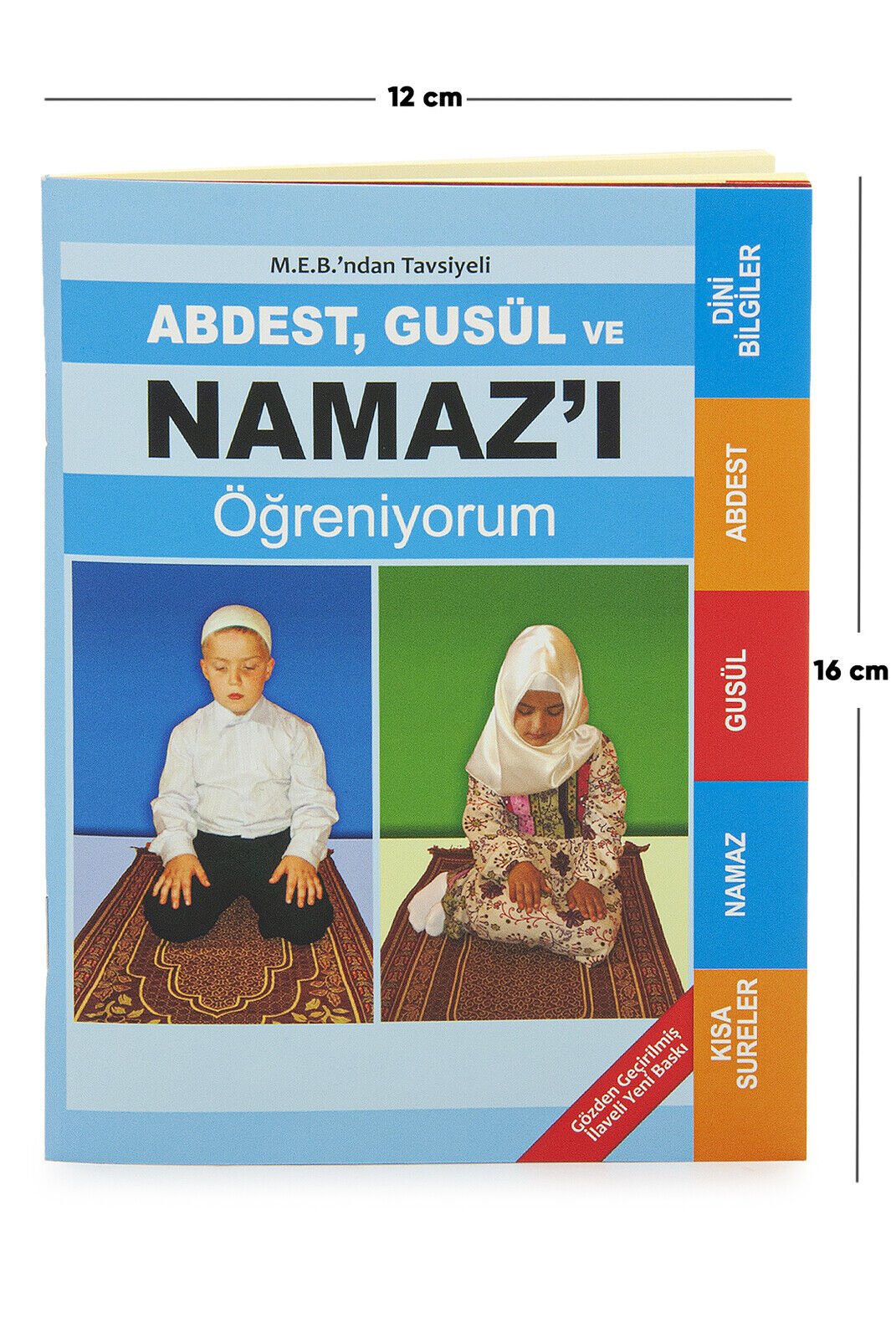 Seda Yayınları Abdest, Gusül ve Namazı Öğreniyorum Çanta Boy Kod: 091