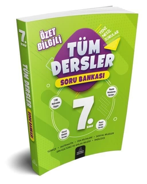 4 Element Yayınları 7.Sınıf Tüm Dersler Soru Bankası