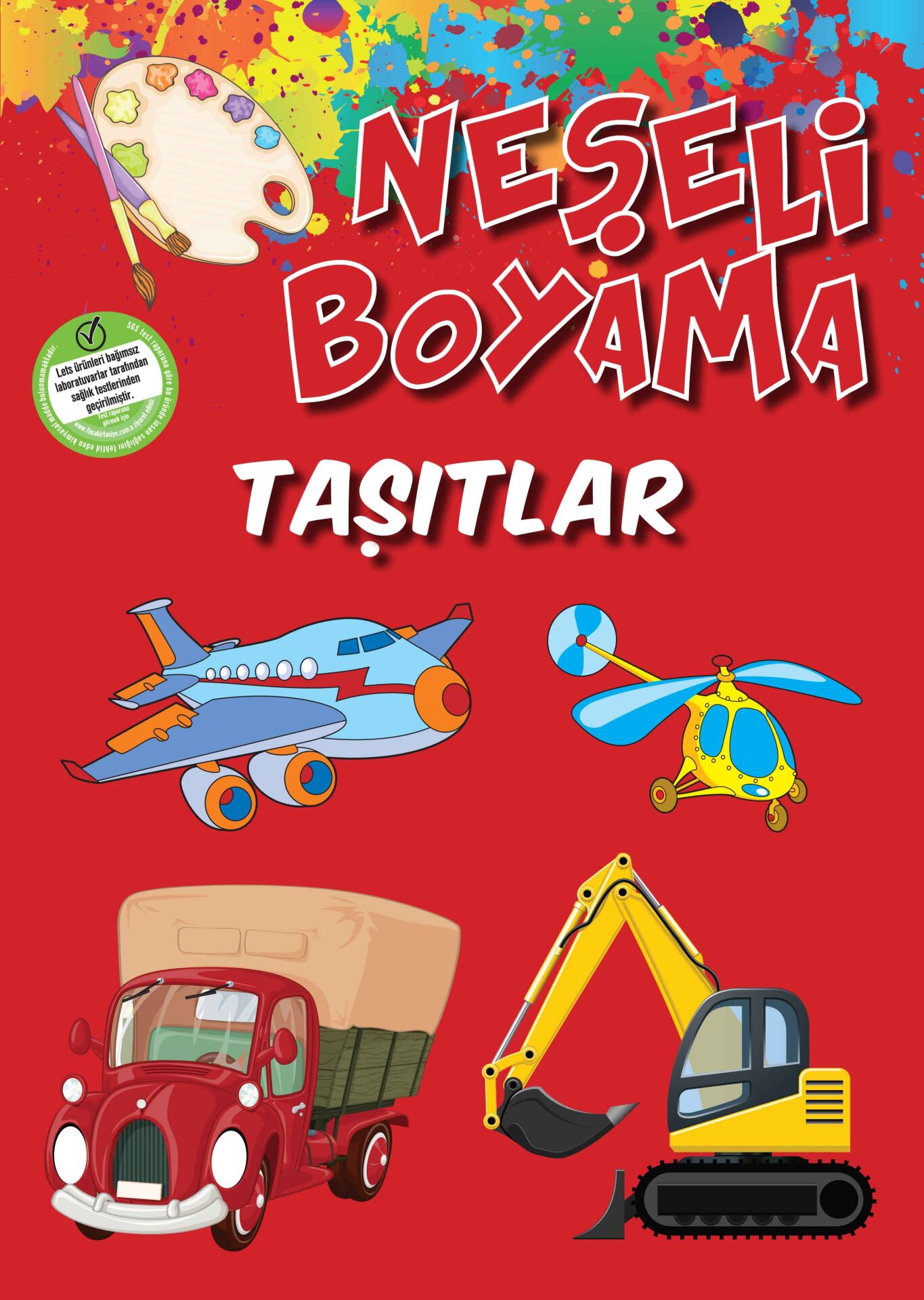 Parıltı Yayıncılık Neşeli Boyama Taşıtlar