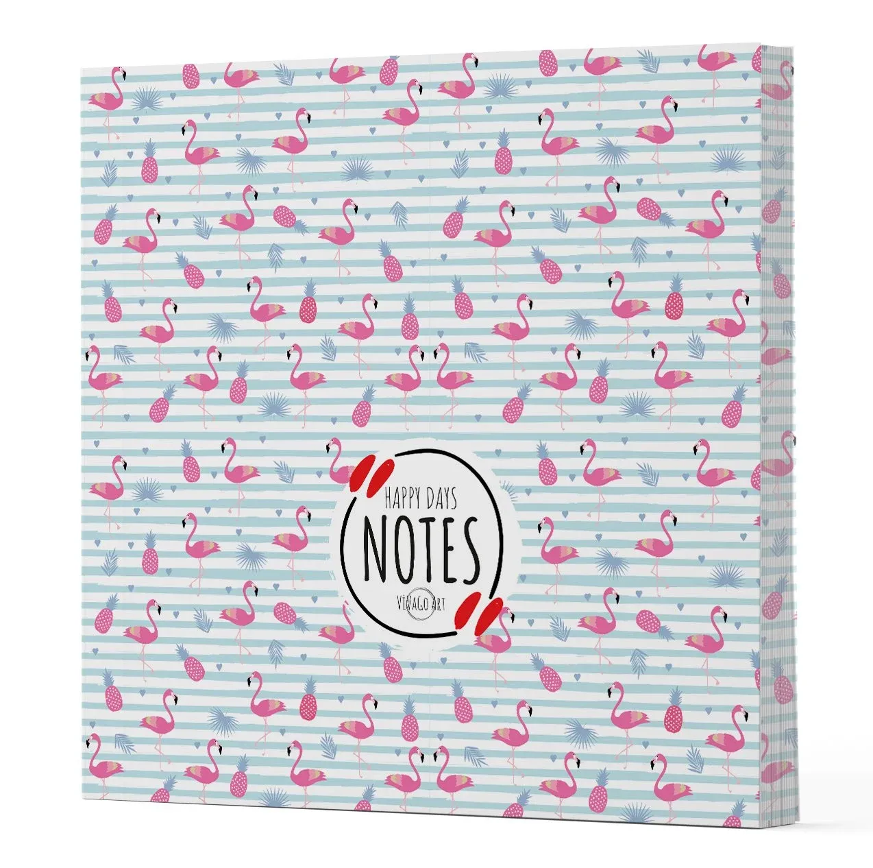 Vivago Art Flamingo 4 Defter 15x15