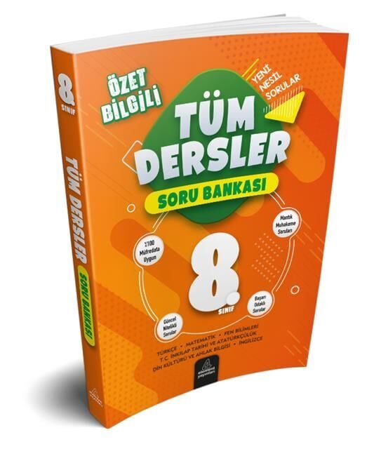 4 Element Yayınları 8.Sınıf Tüm Dersler Soru Bankası
