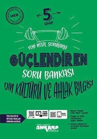 Ankara Yayıncılık 5.Sınıf Güçlendiren Din Kültürü Ve Ahlak Bilgisi Soru Bankası 2026