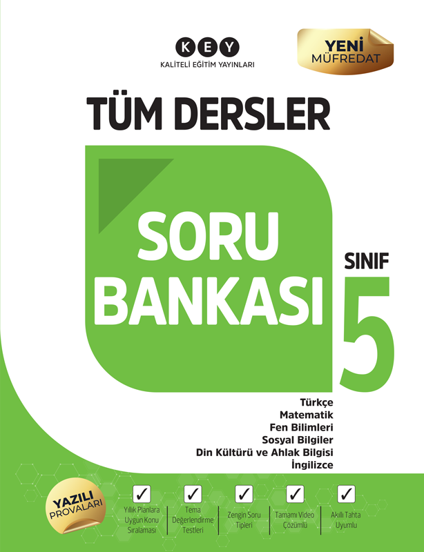5. Sınıf Tüm Dersler Soru Bankası