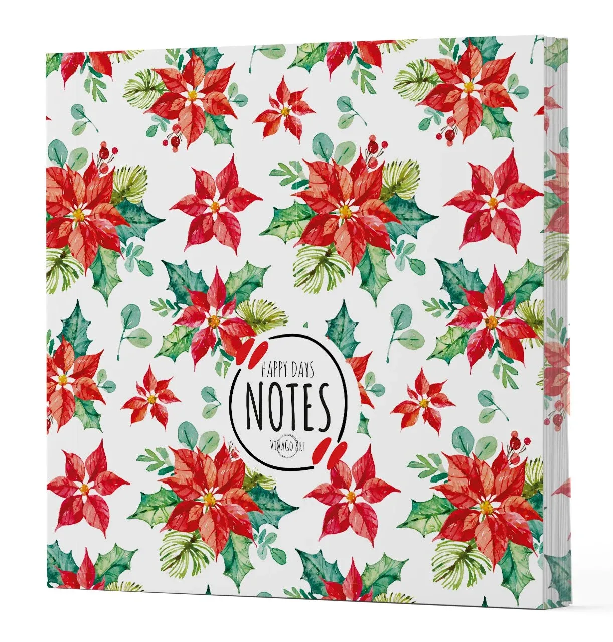 Vivago Art Yılbaşı 6 - Defter 15x15 Cm