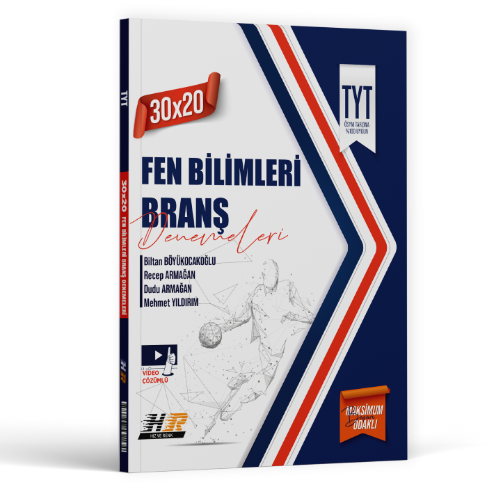 2027 Hız Ve Renk Yayınları Tyt Fen Bilimler Denemeleri 30x20
