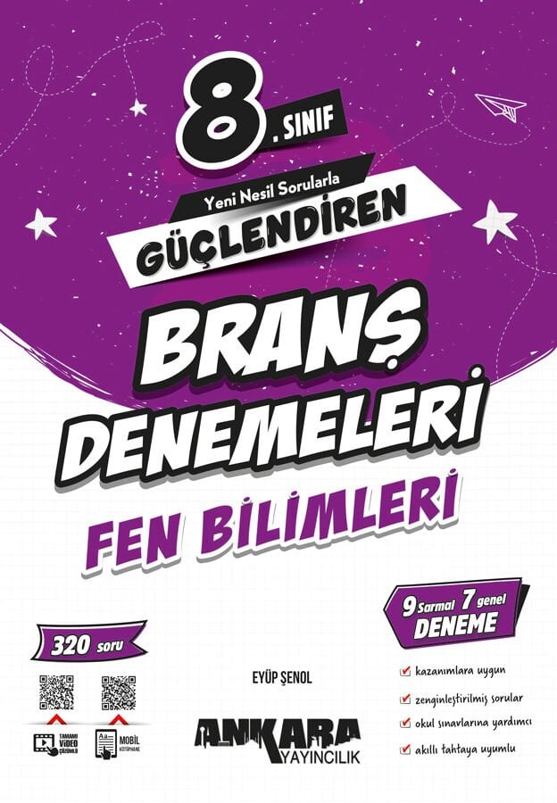 Ankara Yayıncılık 8.Sınıf Güçlendiren Fen Bilimleri Branş Denemeleri 2026