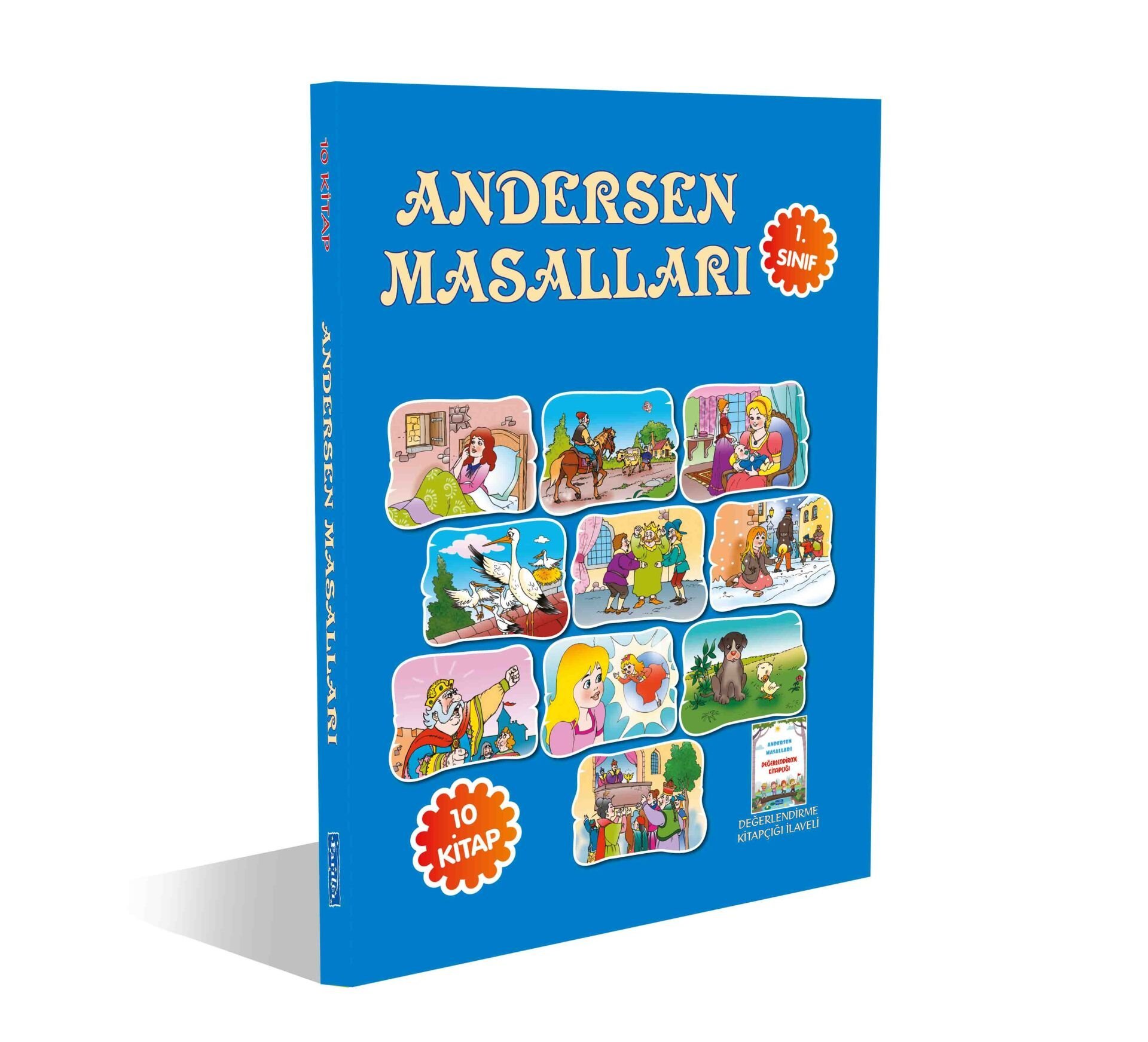 Parıltı Yayıncılık 1 Sınıf Andersen Masalları Renkli Resimli (10 Kitap Set)