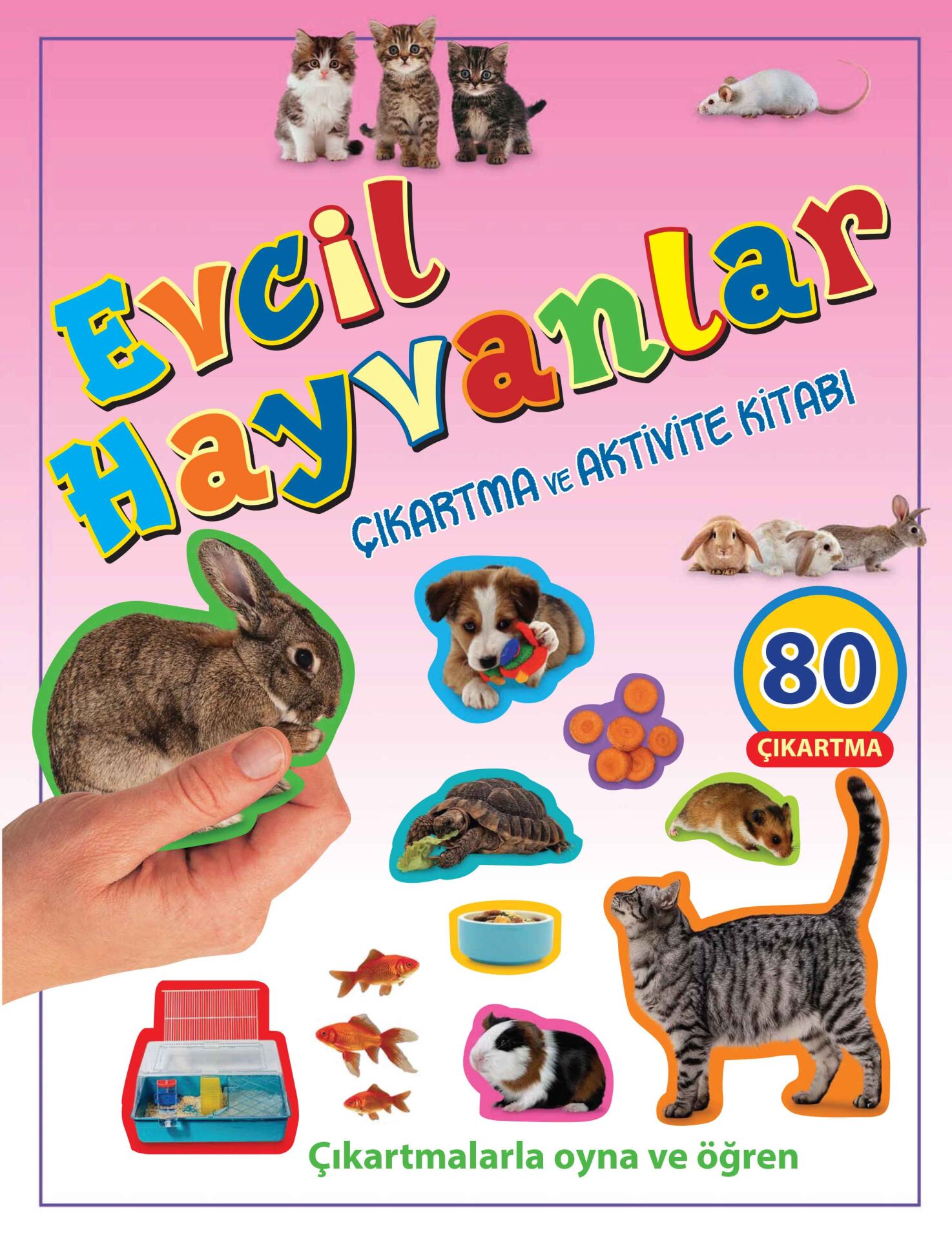 Parıltı Yayıncılık Evcil Hayvanlar  Çıkartma Ve Aktivite Kitabı