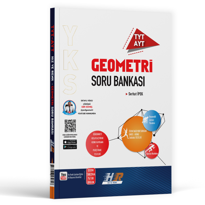 2027 Hız ve Renk Yayınları Geometri Soru Bankası