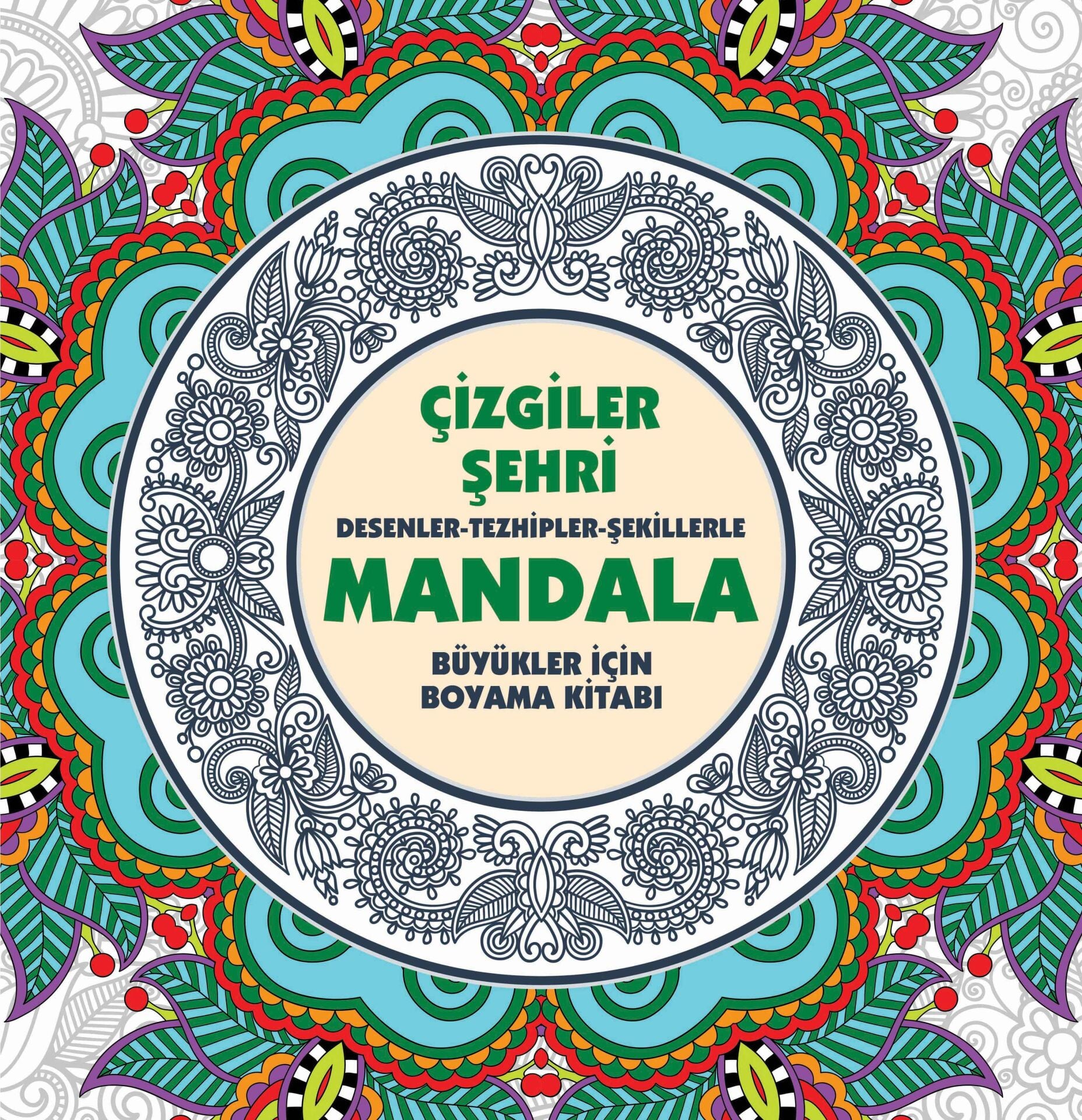 Anonim Yayıncılık Mandala  Çizgiler Şehri