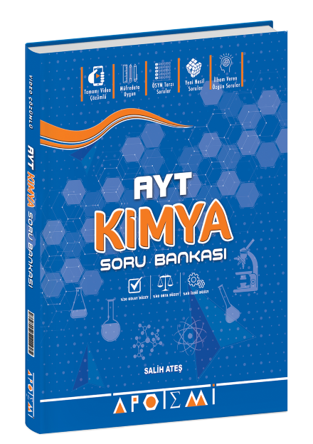 2027 Apotemi Yayınları Ayt Kimya Soru Bankası