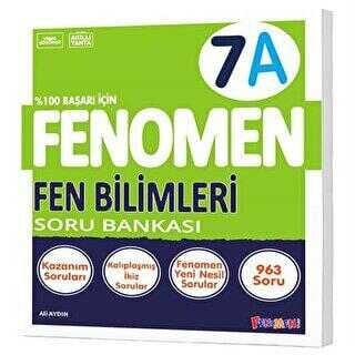 2026 Fenomen Yayıncılık 7.Sınıf Fen Bilimleri A Soru Bankası