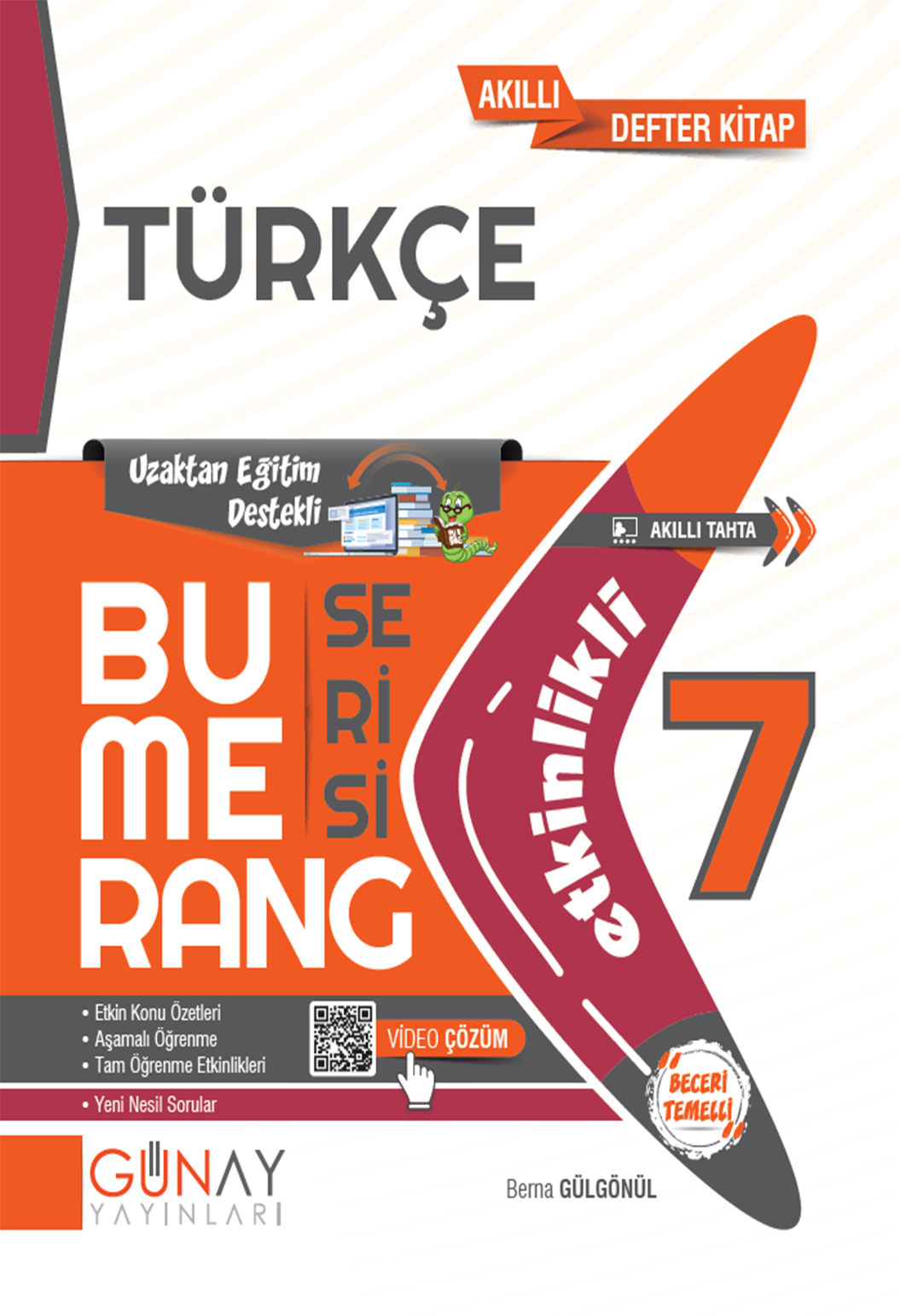 Günay Yayınları 7.Sınıf Bumerang Etkinlikli Türkçe 2026