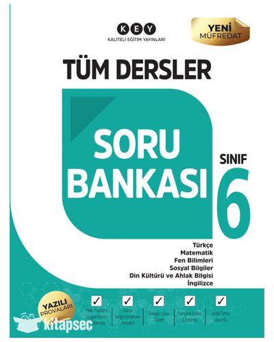 6. Sınıf Tüm Dersler Soru Bankası
