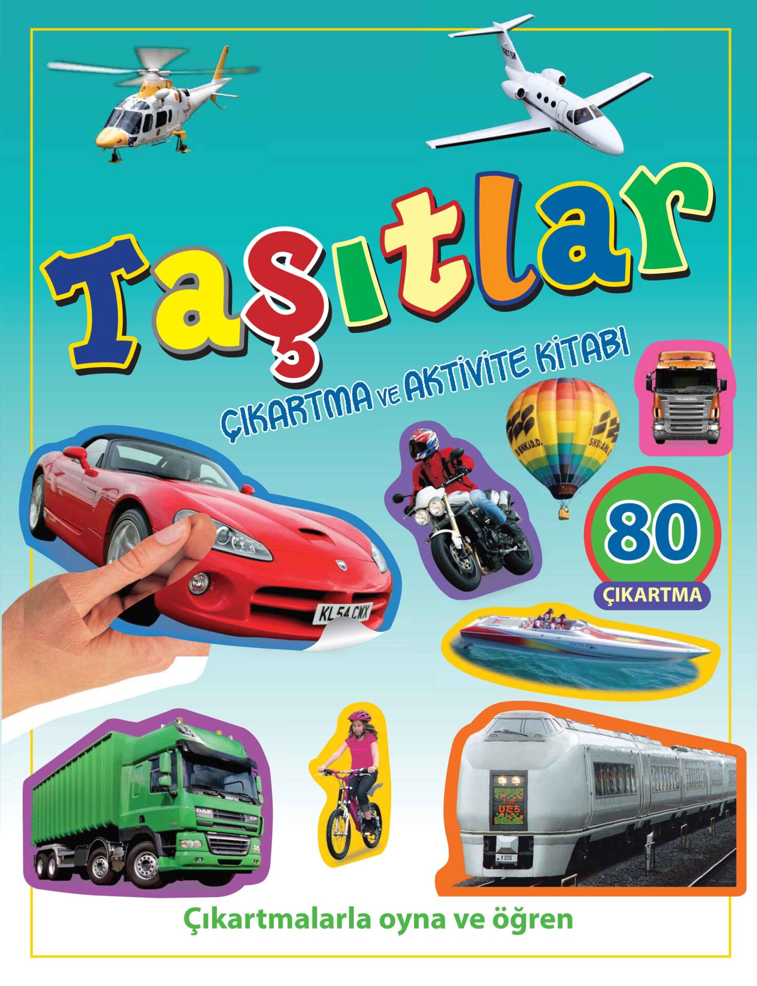 Parıltı Yayıncılık Taşıtlar Çıkartma Ve Aktivite Kitabı