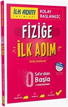 İlk Adım Yayınları Fiziğe İlk Adım Soru Bankası 9,10,11,12.Sınıflar Sıfırdan Başla