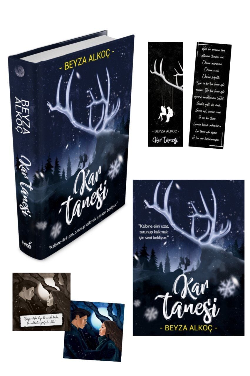 İndigo Kitap Kar Tanesi - Ciltli - Beyza Alkoç