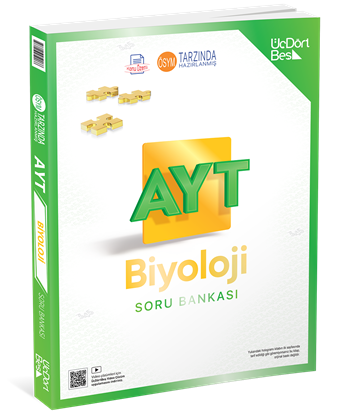 2026 Üç Dört Beş Yayıncılık Ayt Biyoloji Konu Soru Bankası