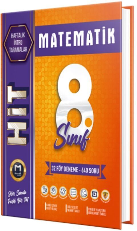 Mozaik Yayınları 8.Sınıf Matematik Hit 32'Li Deneme Sınavı