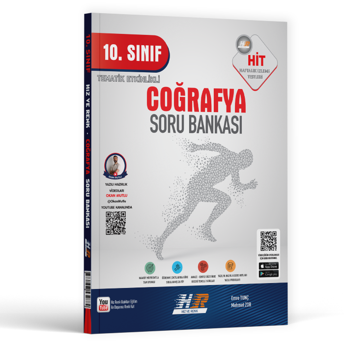 2027 Hız ve Renk Yayınları 10.Sınıf Coğrafya Soru Bankası