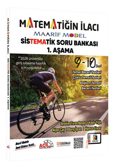 2027 Acil Yayınları TYT Matematiğin İlacı Maarif Model Sistematik Soru Bankası 1 Acil Yayınları