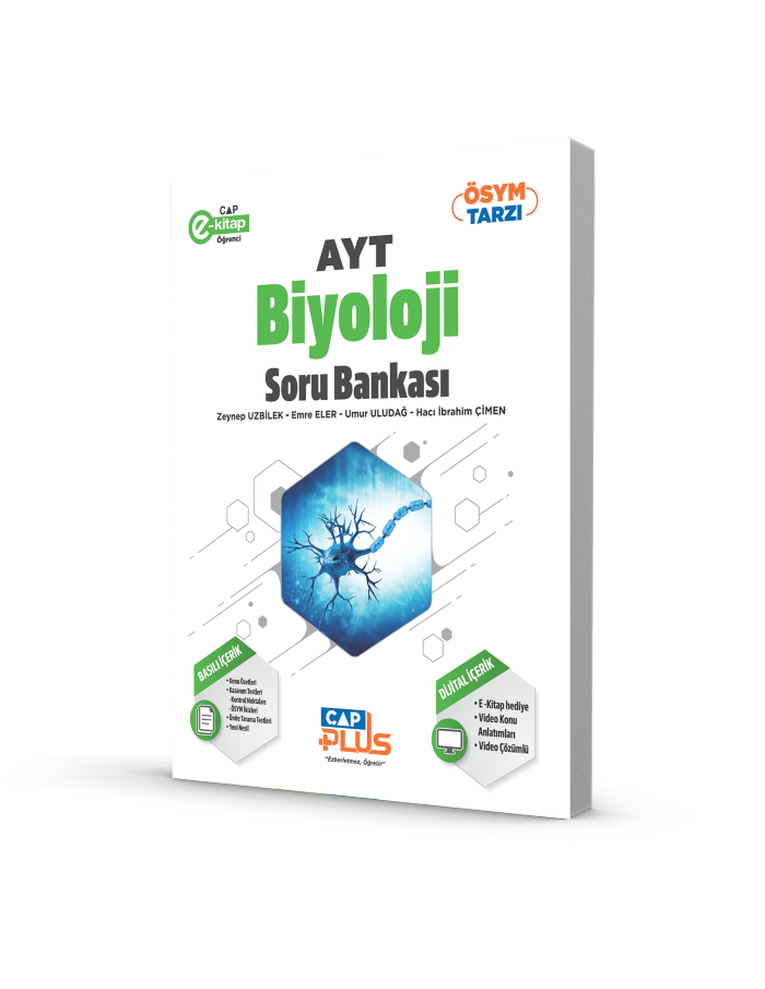 2026 Çap Yayınları Ayt Biyoloji Soru Bankası