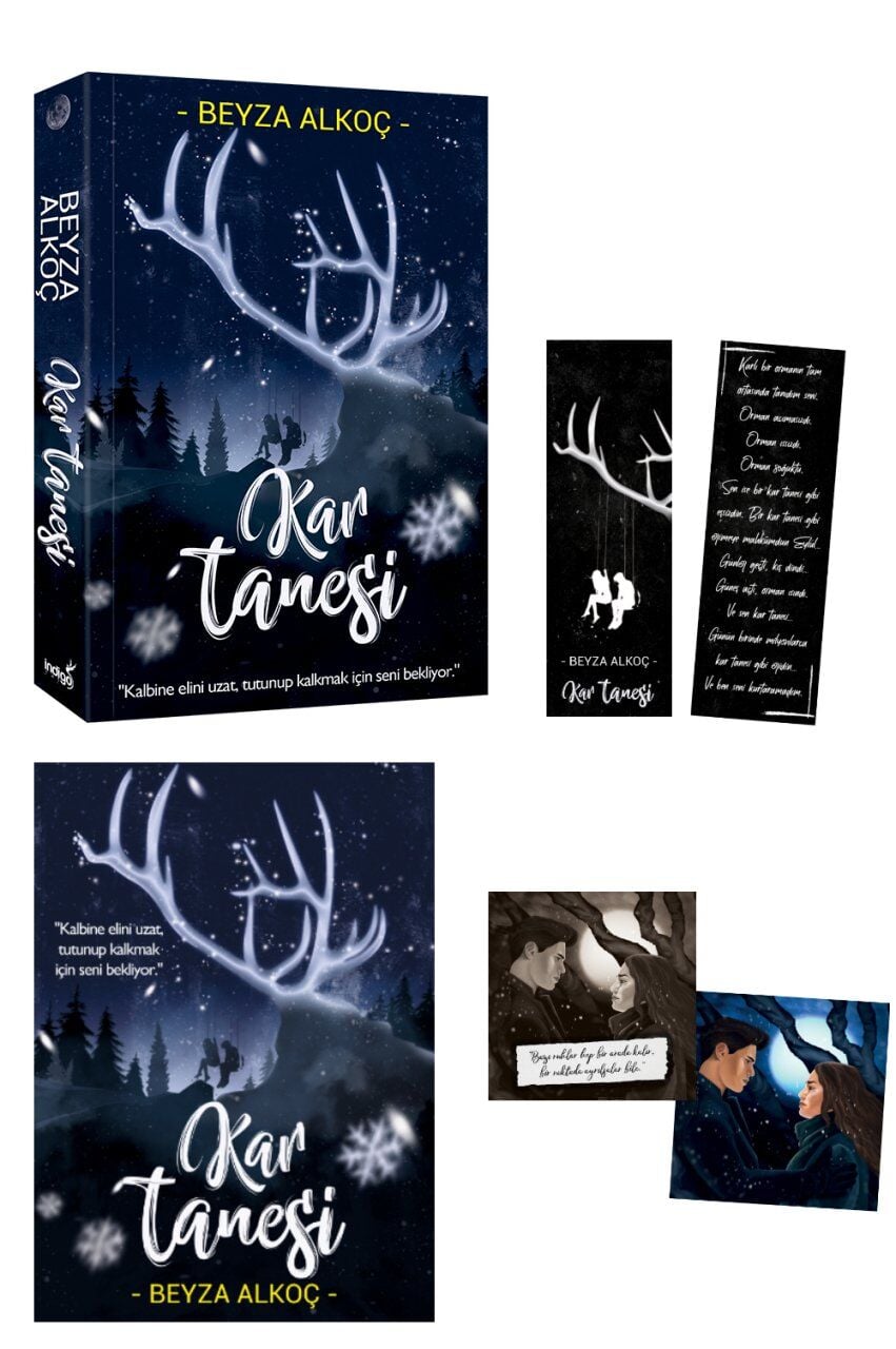 İndigo Kitap Kar Tanesi - Karton Kapak - Beyza Alkoç