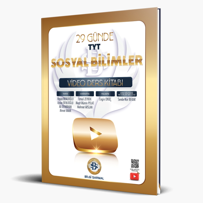 2026 Bilgi Sarmal Yayınları 29 Günde Tyt Sosyal Bilimler Video Ders Kitabı