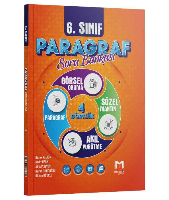 2026 Mozaik Yayınları 6.Sınıf Paragraf Soru Bankası