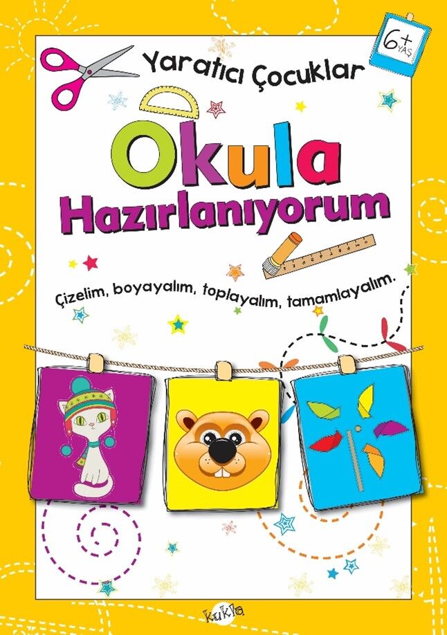 Kukla Çocuk Yaratıcı Çocuklar 6+ Yaş - Okula Hazırlanıyorum