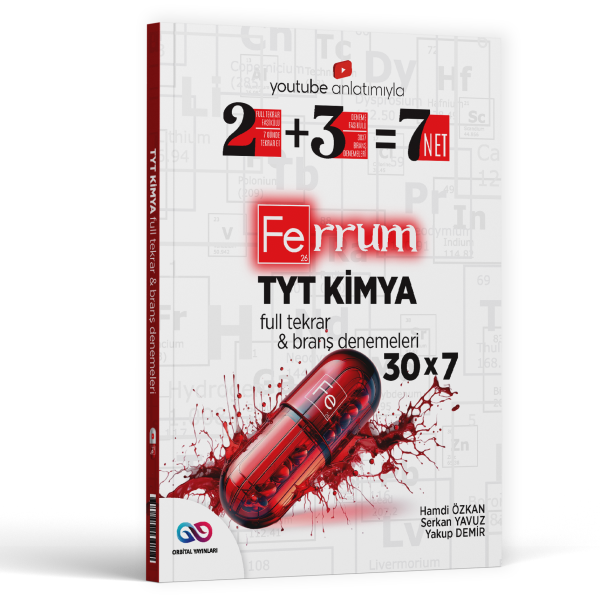 2027 Orbital Yayınları Tyt Kimya Ferrum Full Tekrar Branş Denemeleri 30x7