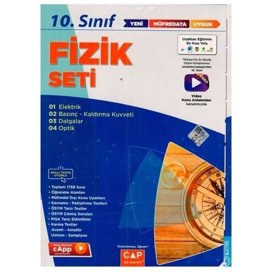 Çap Yayınları 10.Sınıf Fizik Fasikül Seti