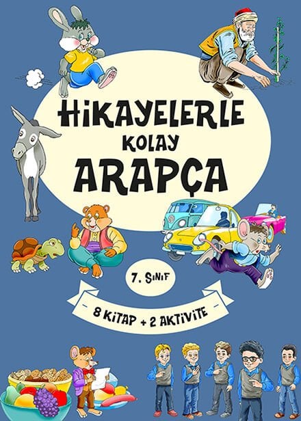 Yuva Yayınları 7.Sınıf Hikayelerle Kolay Arapça (10 Takım)