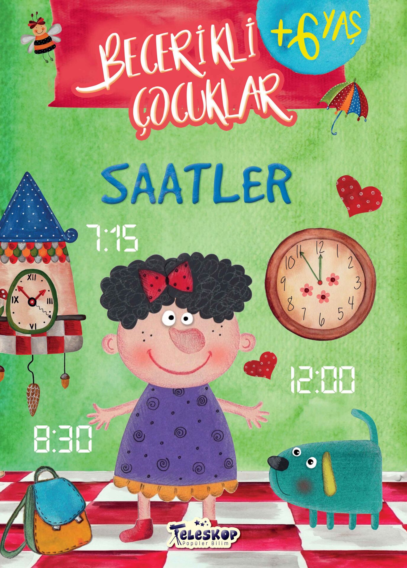 Teleskop Saatler Becerikli Çocuklar 6+Yaş