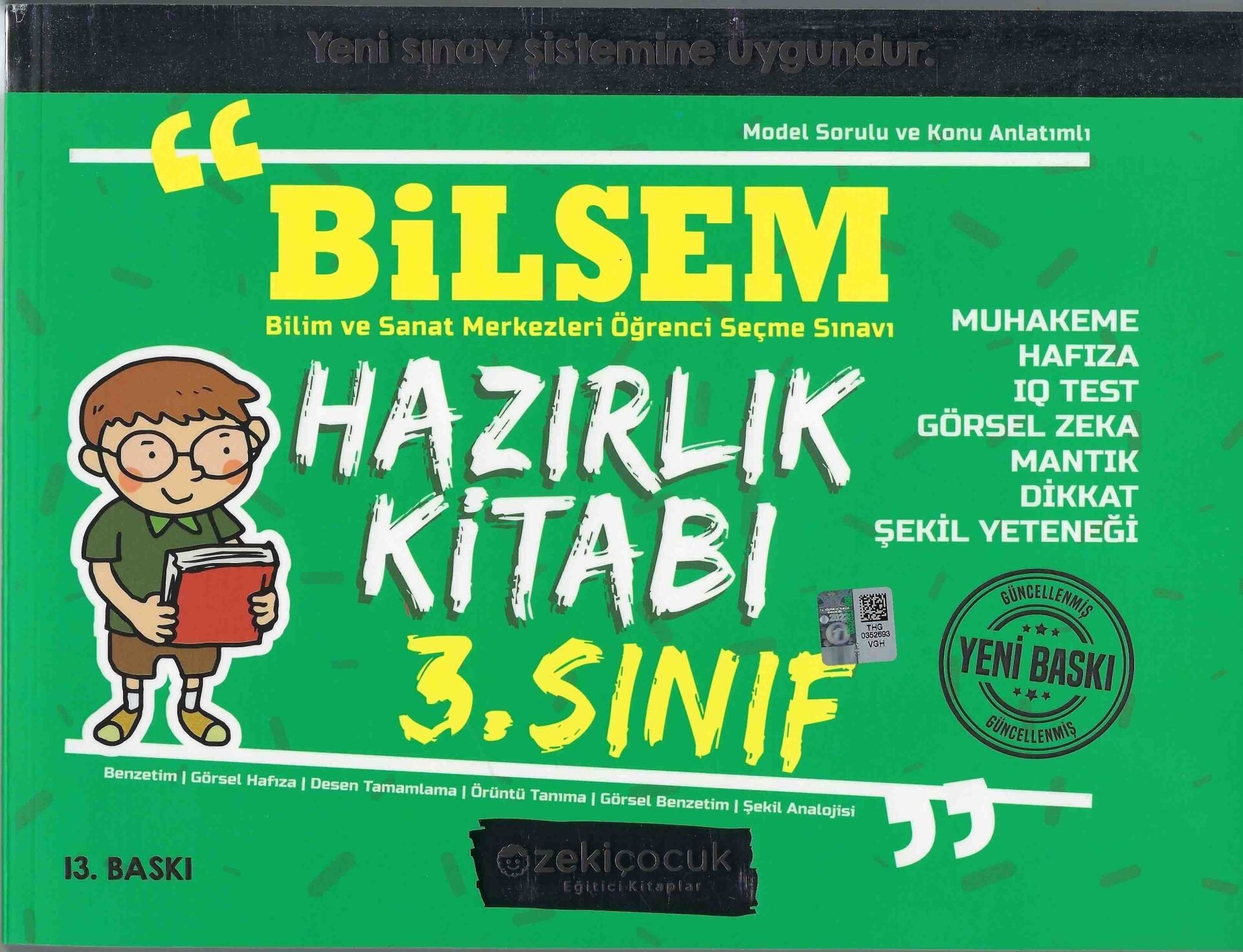 Zeki Çocuk Bilsem Hazırlık Kitabı 3. Sınıf
