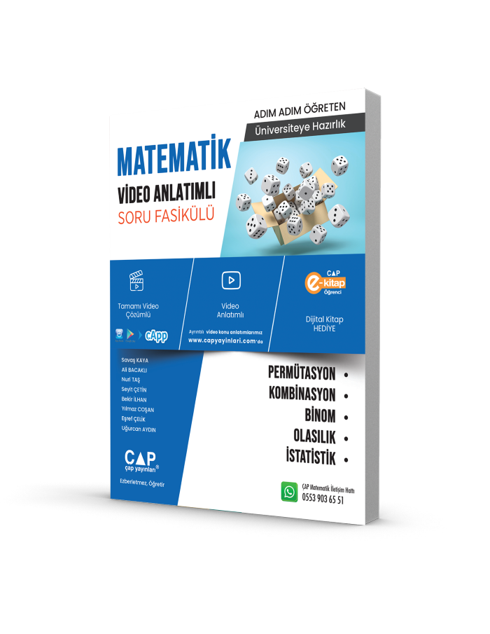 Çap Yayınları Permütasyon Kombinasyon Binom Olasılık İstatistik