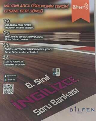 Bilfen Yayıncılık 6.Sınıf Biltest İngilizce Soru Bankası