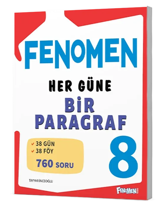 2027 Fenomen Yayıncılık 8.Sınıf Her Güne Bir Paragraf
