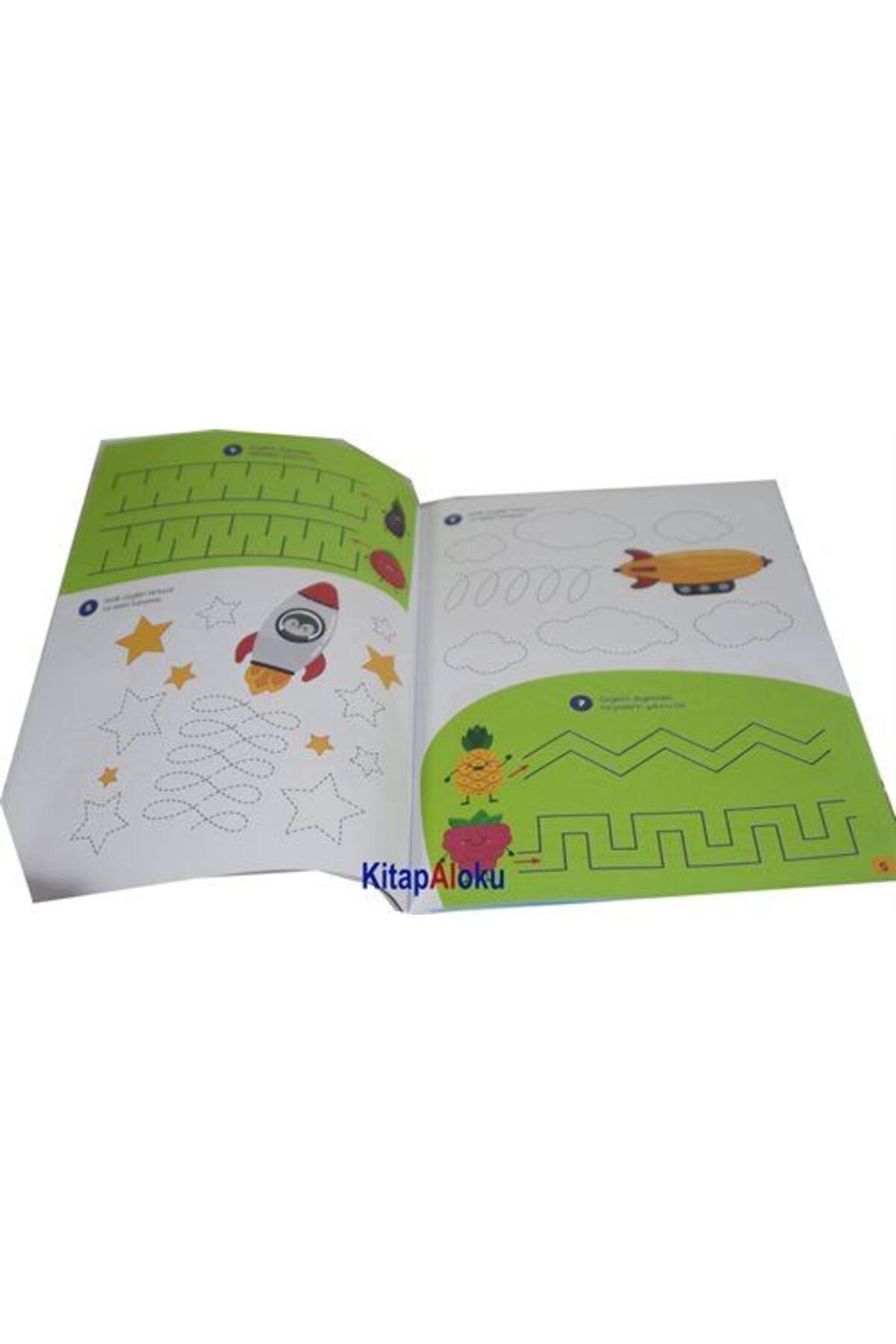 Niha Çocuk Okul Öncesi Erken Akademik Gelişim 100 Etkinlik (5 Kitap Set) 5+Yaş